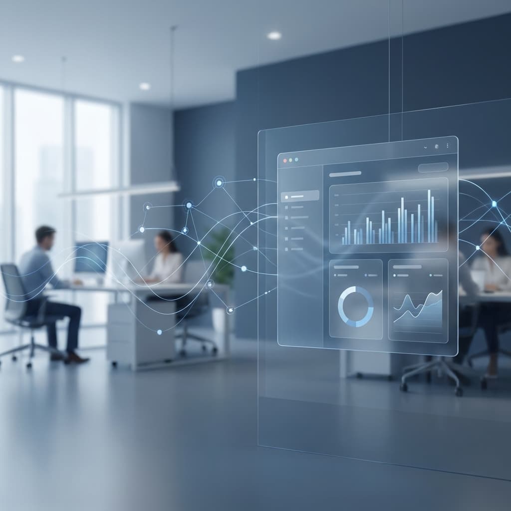 AI CRM Illustration